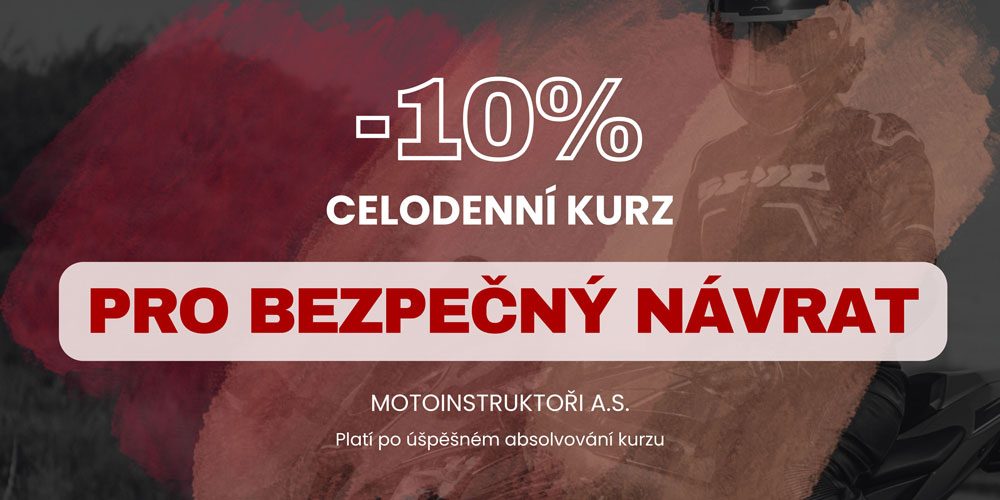10 % sleva na celodenní kurz „Pro bezpečný návrat“