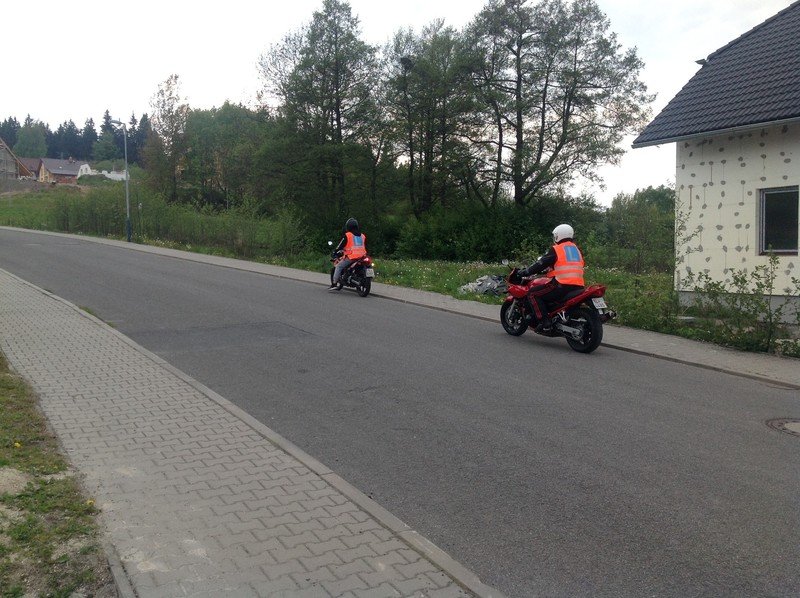 Zkouška z jízdy na motocyklu