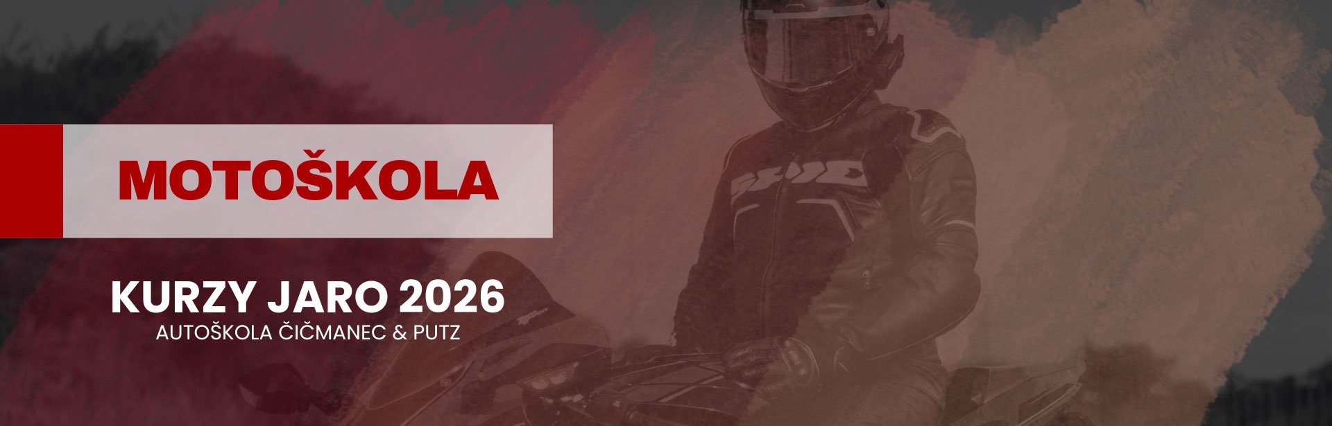 Motoškola Čicmanec - kurzy jaro 2026